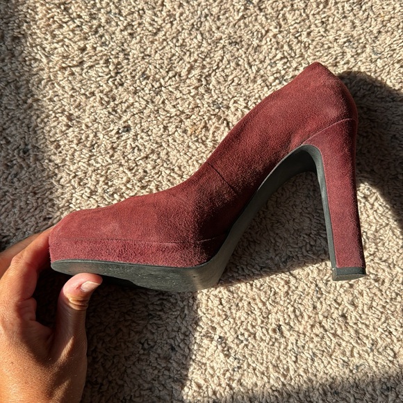 5/48 Merlot colored pumps size 39 - Picture 5 of 12